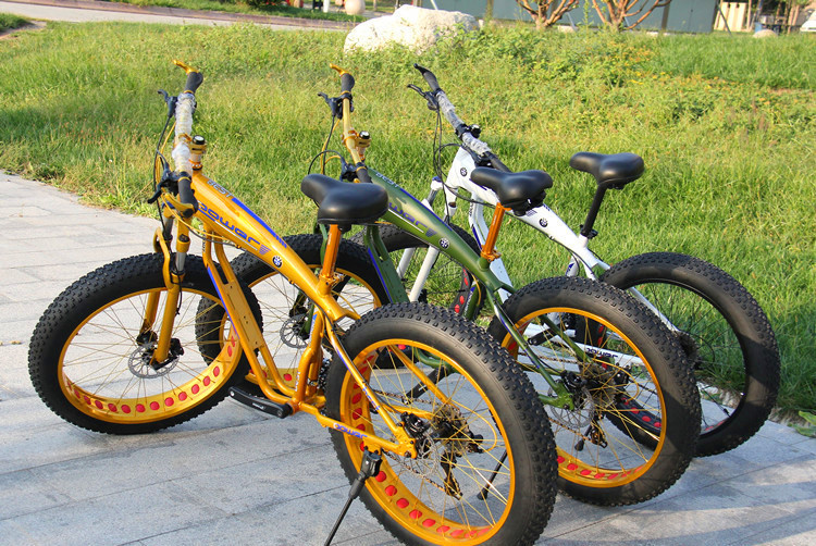 26寸雪地車(chē)超寬輪胎山地車(chē) 越野、沙灘與冰雪的全能伙伴